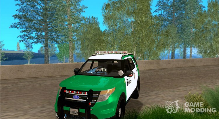 Ford Explorer 2011 helipuerto policía para GTA San Andreas