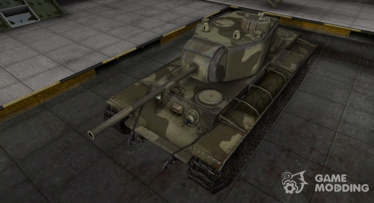 Пустынный скин для КВ-3 для World Of Tanks