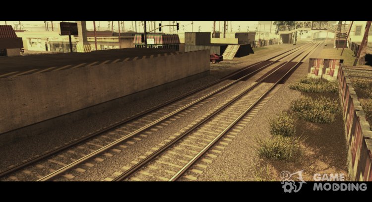 HQ Реалистичные рельсы 3.0 (Mod Loader) для GTA San Andreas