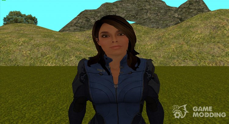 Эшли Уильямс из Mass Effect 3 для GTA San Andreas