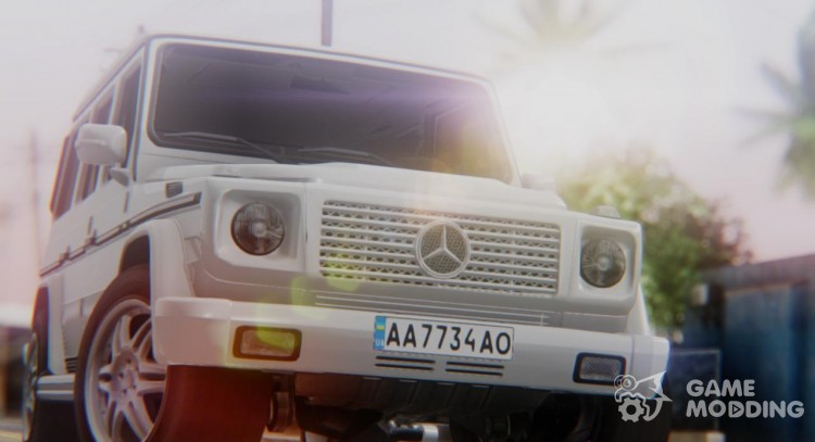 Mercedes-Benz G500 v2.0 el perfeccionamiento de la para GTA San Andreas