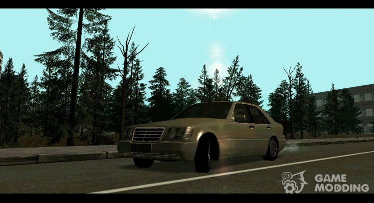 Mercedes-Benz S-class W140 for GTA San Andreas