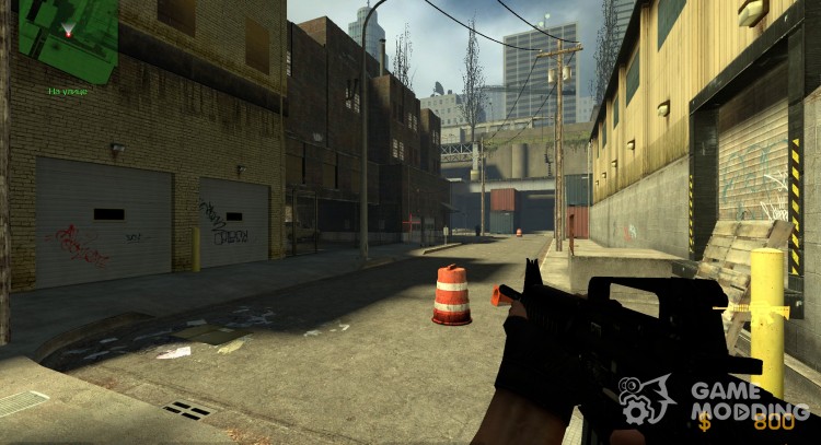 Fivenine's Camouflaged M4A1 for Counter-Strike Source