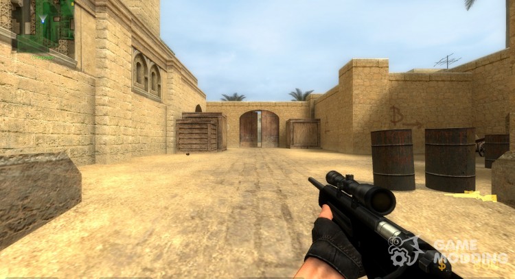Chrome Scout for Counter-Strike Source