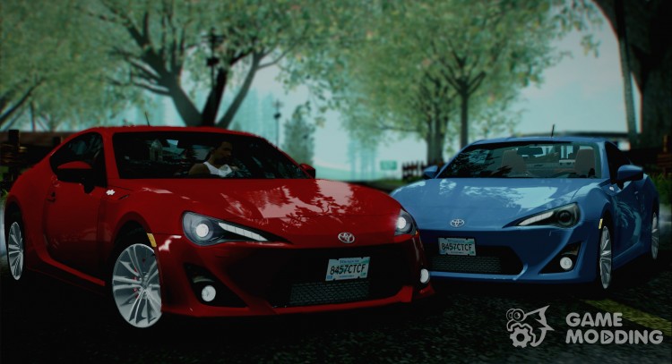 Toyota GT86 2013 Stock version для GTA San Andreas