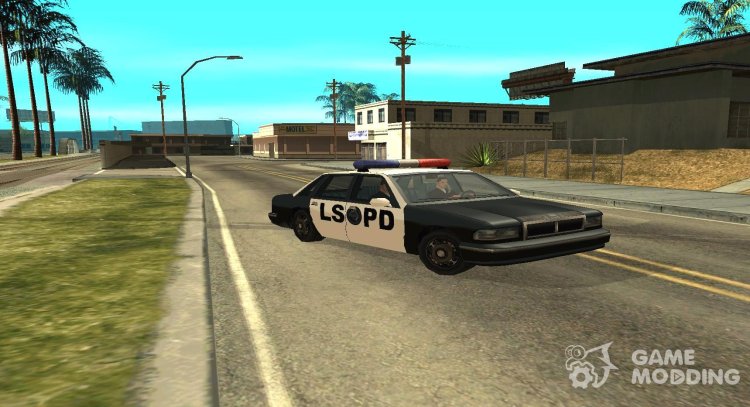 Police LS Retexture para GTA San Andreas