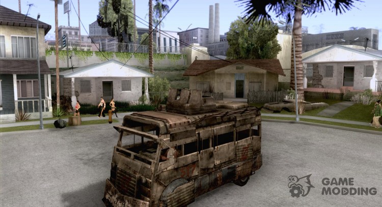 Frontline - MilBus для GTA San Andreas