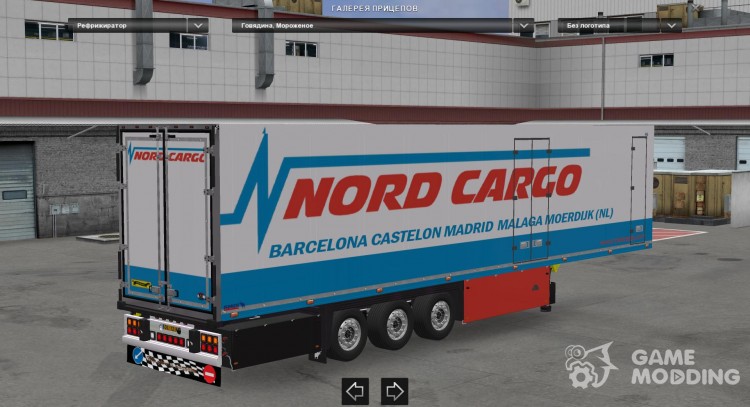 Schmitz SKO Nordcargo para Euro Truck Simulator 2