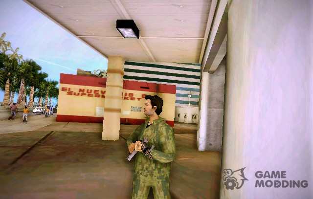 Militar Tommy(Russia) para GTA Vice City