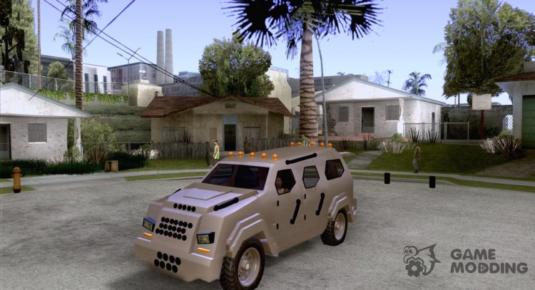 FBI Truck de rápido cinco para GTA San Andreas