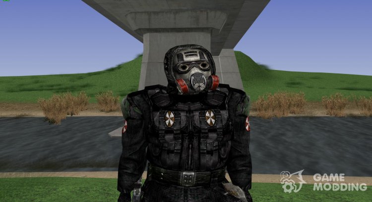 A member of the umbrella Corporation S. T. A. L. K. E. R V. 3 for GTA San Andreas