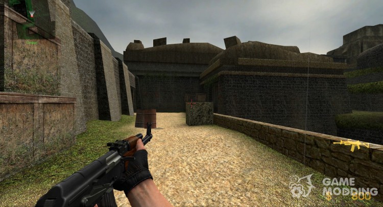 No stock AK47 on valves ak47 anims for galil for Counter-Strike Source