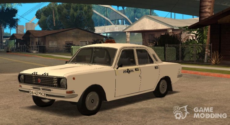 ГАЗ Волга 24-10 Такси для GTA San Andreas
