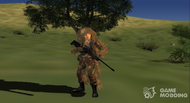 Army Sniper for GTA San Andreas