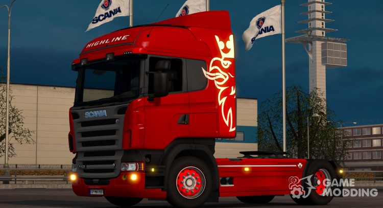 Trucks Wheel Mod for Euro Truck Simulator 2