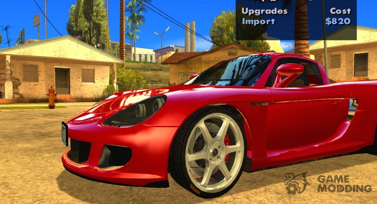 La rueda de juego Juiced 2.Pack#1 para GTA San Andreas