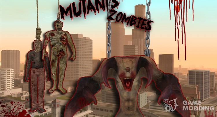 Pak mutants for GTA San Andreas
