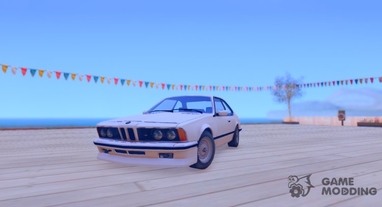 BMW M635CSi E24 '86  Sa style для GTA San Andreas