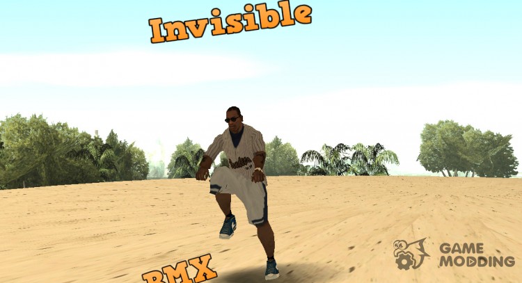 Invisible BMX para GTA San Andreas