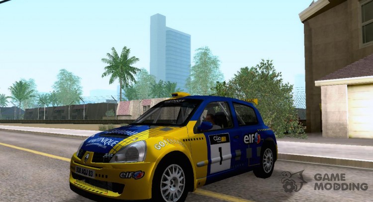 Renault Clio Super 1600 для GTA San Andreas