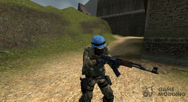 Urban UN Soldier New Texture for Counter-Strike Source