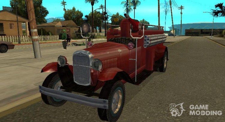 Bolt Firetruck de la Mafia para GTA San Andreas