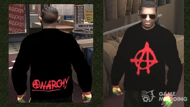 Suéter \Anarchy\ para GTA 4