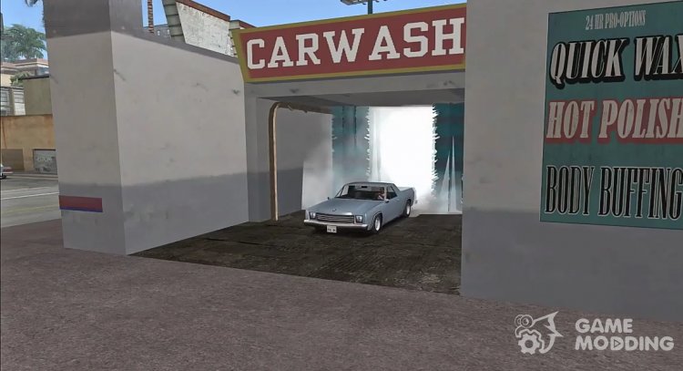 Car Wash v2.0 for GTA San Andreas