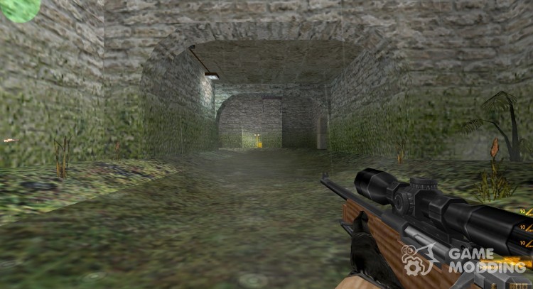 New Wooden AWP for Counter Strike 1.6