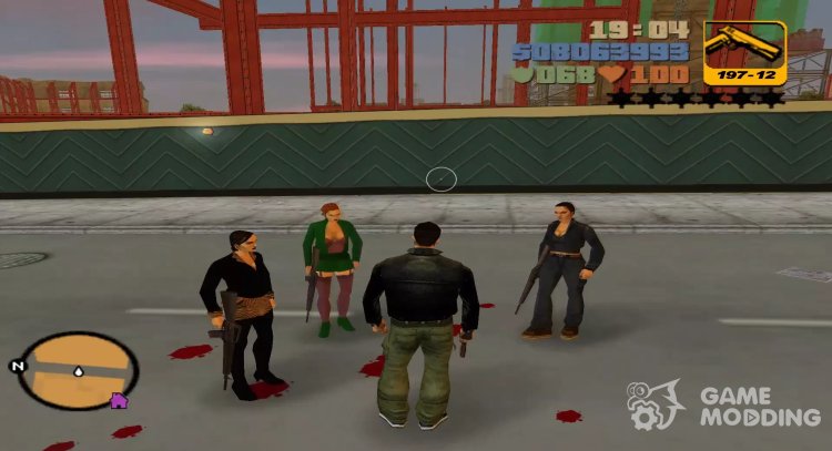 Chicas guardaespaldas para GTA 3