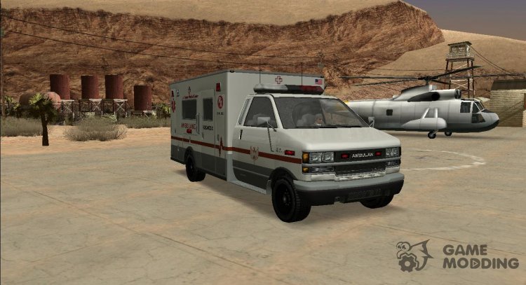 GTA V Ambulance для GTA San Andreas