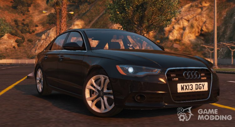 2013 Audi A6 Saloon Unmarked for GTA 5