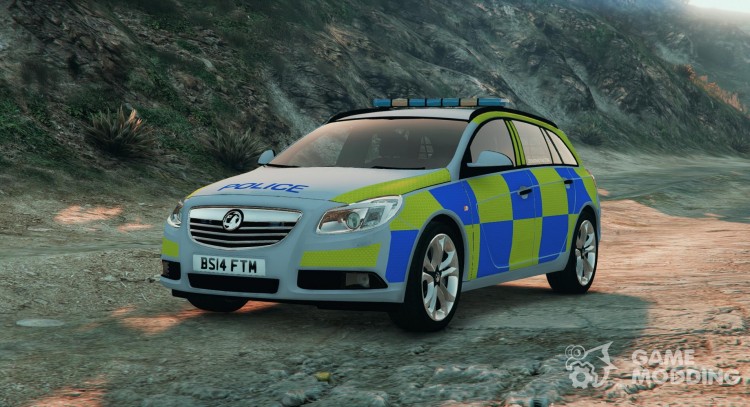 Police Vauxhall Insignia Estate v1.1 for GTA 5