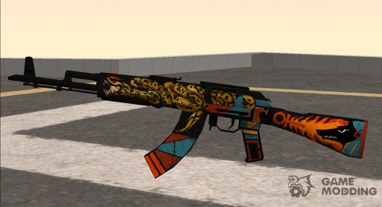 Warface AK-103 Anubis for GTA San Andreas