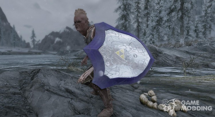 The Legend of Zelda - Mirror Shield of the Great Sea for TES V: Skyrim