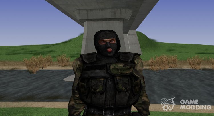 A member of the group Insight from S. T. A. L. K. E. R V. 5 for GTA San Andreas