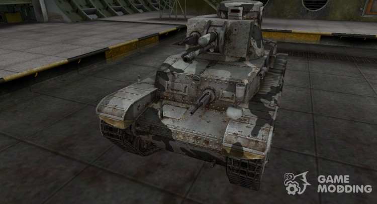 La piel para el tanque alemán Panzer 35 (t) para World Of Tanks
