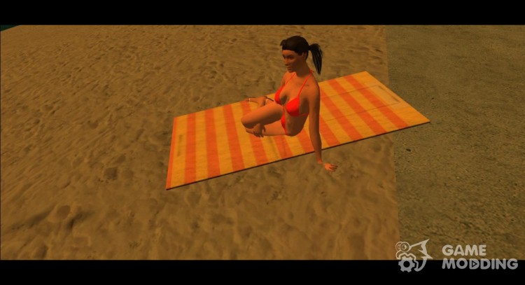 Beach Towels from GTA V (With Normal Map) для GTA San Andreas