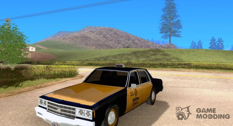 1983 Chevrolet Impala Taxi for GTA San Andreas