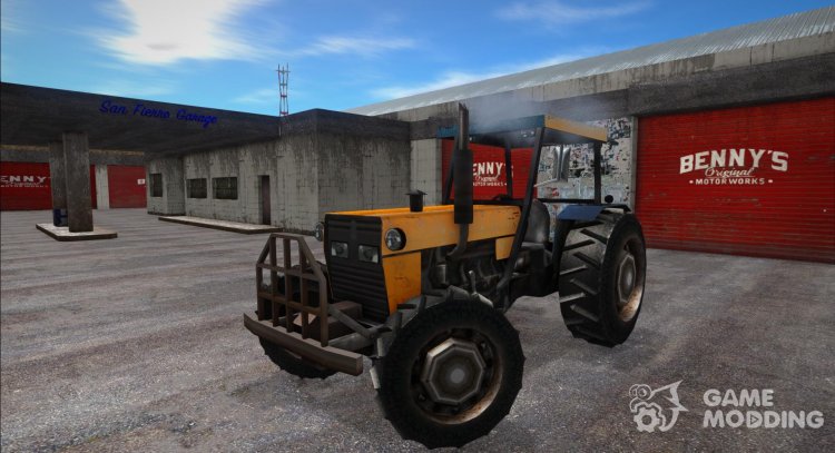 Tractor Valtra 685 v3 (SA Style) para GTA San Andreas