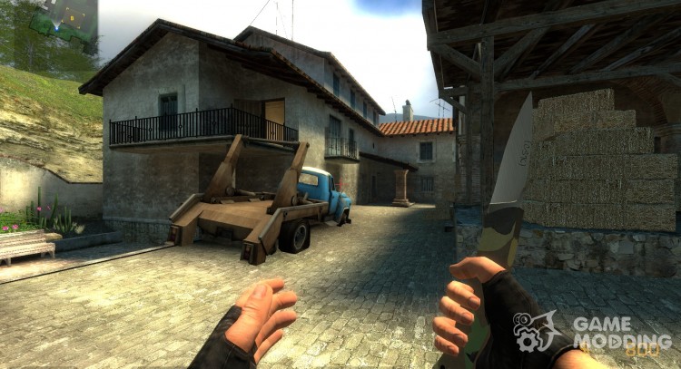 El primer modelo de la cuchilla CSK para Counter-Strike Source