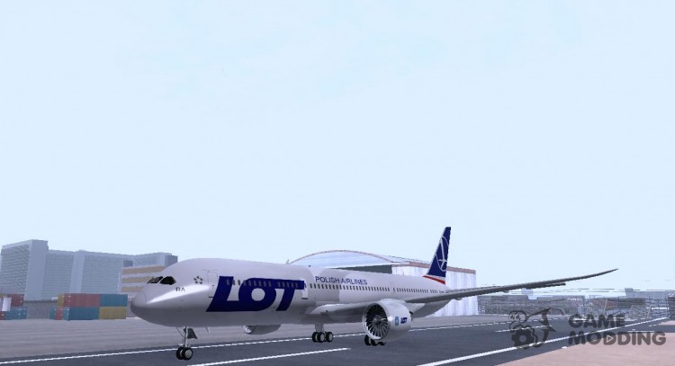 The Boeing 787-9 LOT Polish Airlines for GTA San Andreas