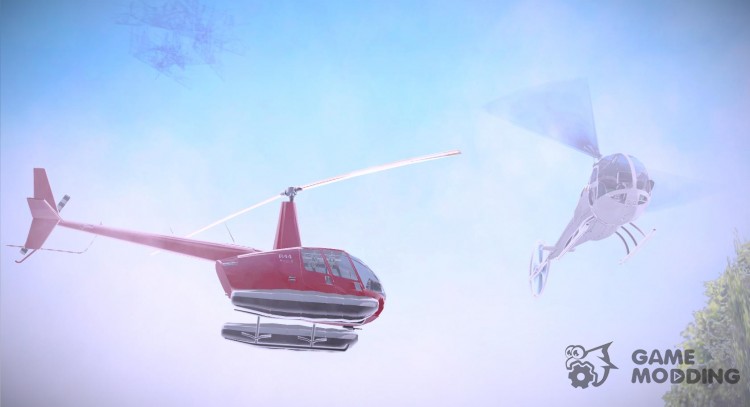 Пак вертолётов v.1 для GTA San Andreas