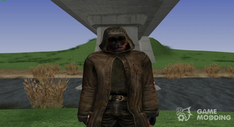 A member of the group Dark stalkers from S. T. A. L. K. E. R V. 20 for GTA San Andreas