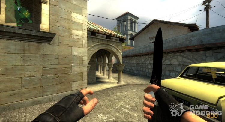 Chrome/star Knife for Counter-Strike Source