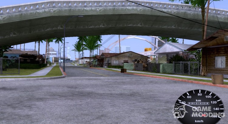 El velocímetro de Таврии para GTA San Andreas