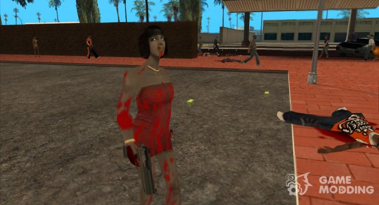 Zombie hfyri for GTA San Andreas
