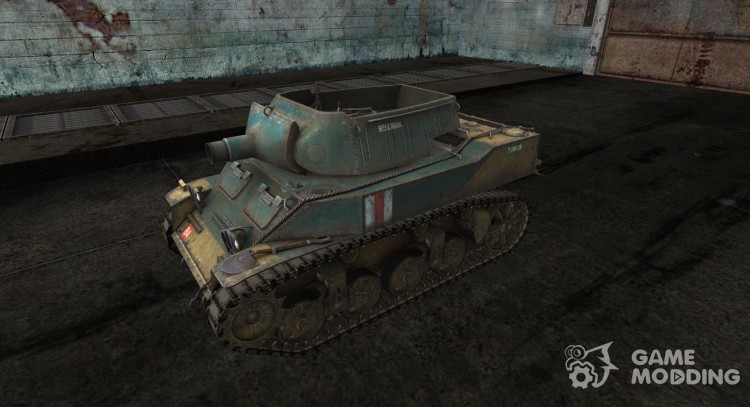 Skin for M8A1 for World Of Tanks