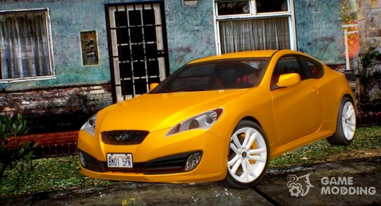 2010 Hyundai Genesis Coupe (Piezas de ajuste, trabajos de Pintura) para GTA San Andreas