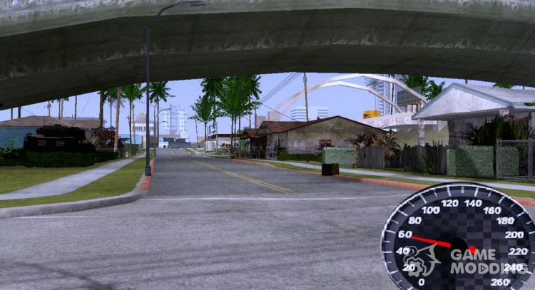New speedometer for GTA San Andreas